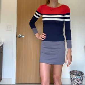 French Connection striped midi dress, worn once